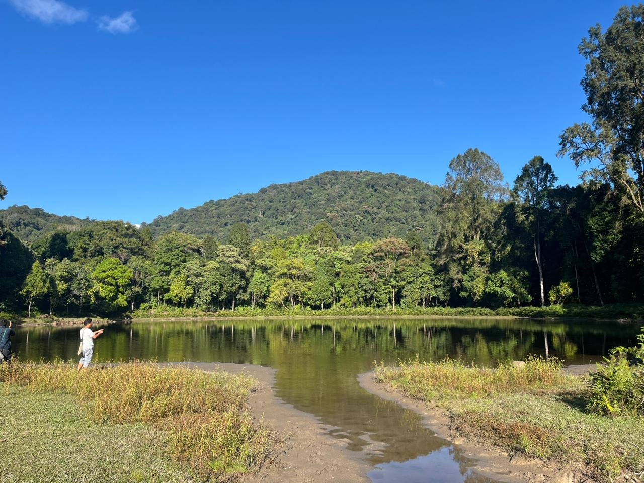 Natural lakes at 1400 MSL